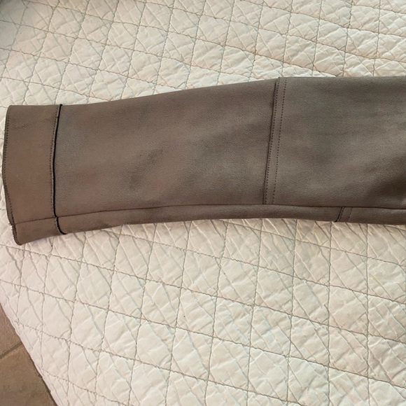 JouJou suede jacket, brown, size Large. Fully lined. - Picture 10 of 13
